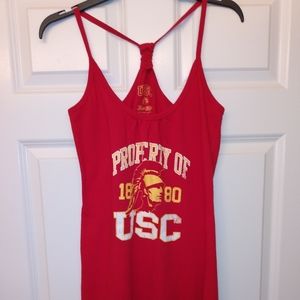 Racerback Red USC Dress